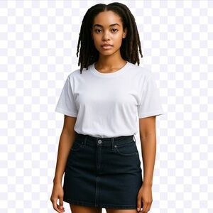 Vintage Harley-Davidson Mini Skirt